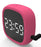 Voice Control Mirror Table Clock Home Decoration Snooze Desk Alarm Clock LED Digital Electronic Clocks Luminous Table Decor