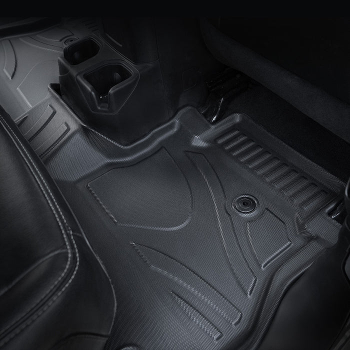 Car Floor Mats Trunk Mat Compatible With Wrangler JT 3D TPE Foot Covers All-weather Car Accessories
