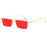 Simple Sunglasses Full Frame Square Glasses For Men And Women