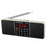 Dual speakers card mini bluetooth speaker