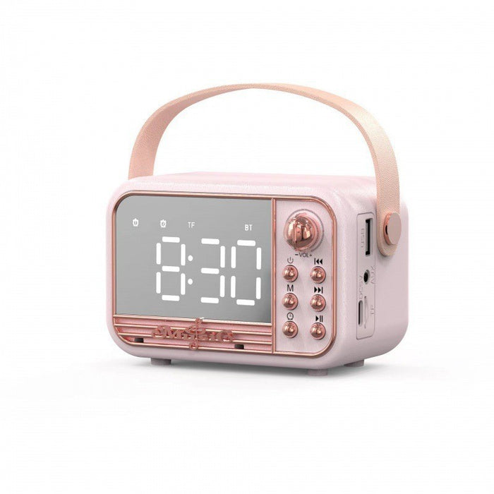 Bluetooth Audio Retro Mini Portable Wireless Card Vehicle-mounted Speakers Desktop Audio