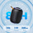 JYX L5 Portable Speaker & IPX7 Waterproof Bluetooth Speaker With LED Light & 8H Playtime Outdoor Speakers With Loud Stereo Sound