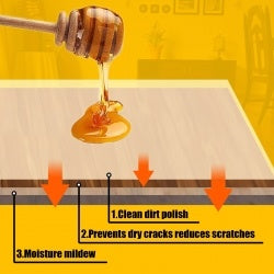Furniture Brightening Natural Beeswax