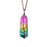 Hot Selling Stone Crystal Pillar Tree Of Life Pendant Ins Fashion Necklace