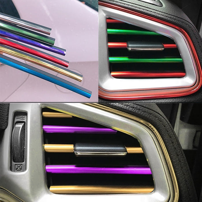 Car Air Conditioning Outlet Trim Binder Clip Interior Design Accessories