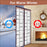Warm Air Conditioner Door Curtain Transparent Magnetic Winter Gadgets