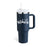 40 Oz Tumbler With Handle Straw Insulated, Stainless Steel Spill Proof Vacuum Coffee Cup Tumbler With Lid Tapered Mug Gifts For Valentine Lover Suitable For Car Gym Office Travel