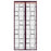 Warm Air Conditioner Door Curtain Transparent Magnetic Winter Gadgets