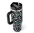 40 Oz Tumbler With Handle Straw Insulated, Stainless Steel Spill Proof Vacuum Coffee Cup Tumbler With Lid Tapered Mug Gifts For Valentine Lover Suitable For Car Gym Office Travel
