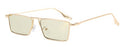 Simple Sunglasses Full Frame Square Glasses For Men And Women