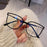 Anti-blue Light Reading Glasses For Women Fashion Large Rim