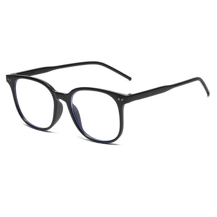 New Trendy Beige Nail Glasses Frame For Women