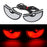 Triangle Eyes Modified General Motorcycle Decorative Accessories Car Lights