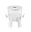 Large-capacity Rotatable Plastic Four-compartment Kettle Kitchen Gadgets