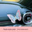 Moving Embroidery Butterfly Center Console Air Outlet Decoration Healing Series Car Accessories