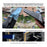 Electric Car Street Bike Universal Handle Mirror Blue Lens Aluminum Alloy Material Motorcycle Modification Accessories