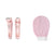 2 In 1 Hair Removal Epilator USB Rechargeable Trimmer Women Body Razor Face Leg Armpit Bikini Hand Pubic Shaver Hair Remover