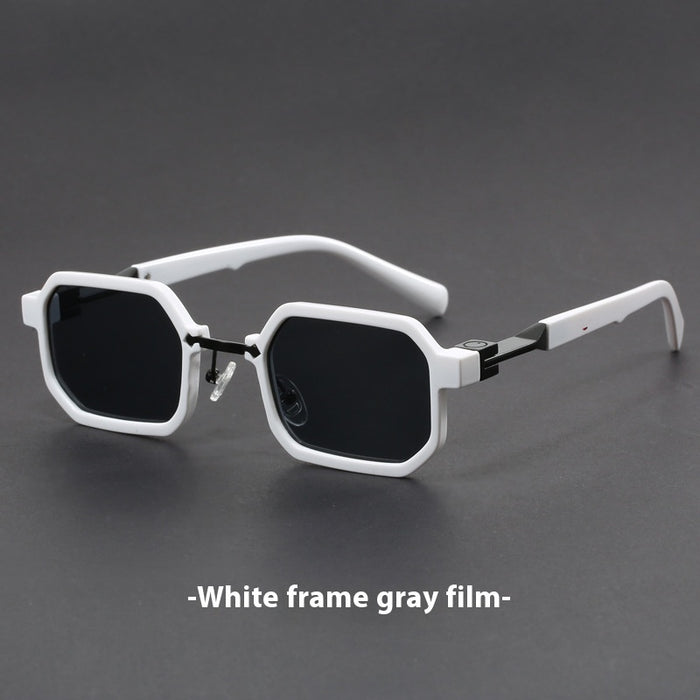 Retro Polygon Exquisite Sun Glasses Women