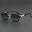 Retro Polygon Exquisite Sun Glasses Women